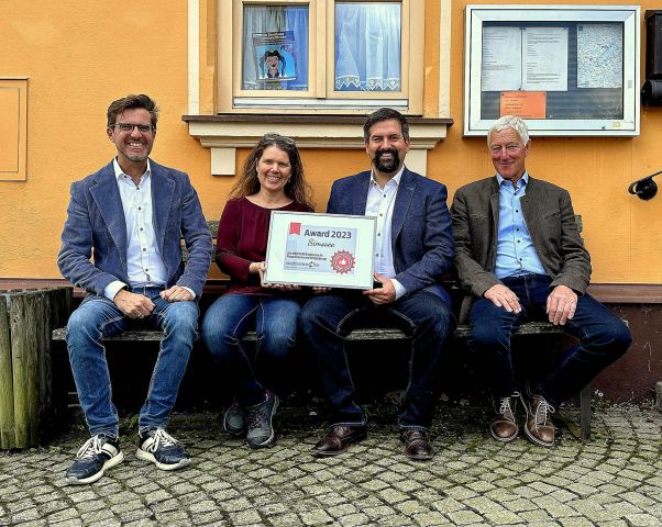 Überreichung des Badesee-Awards